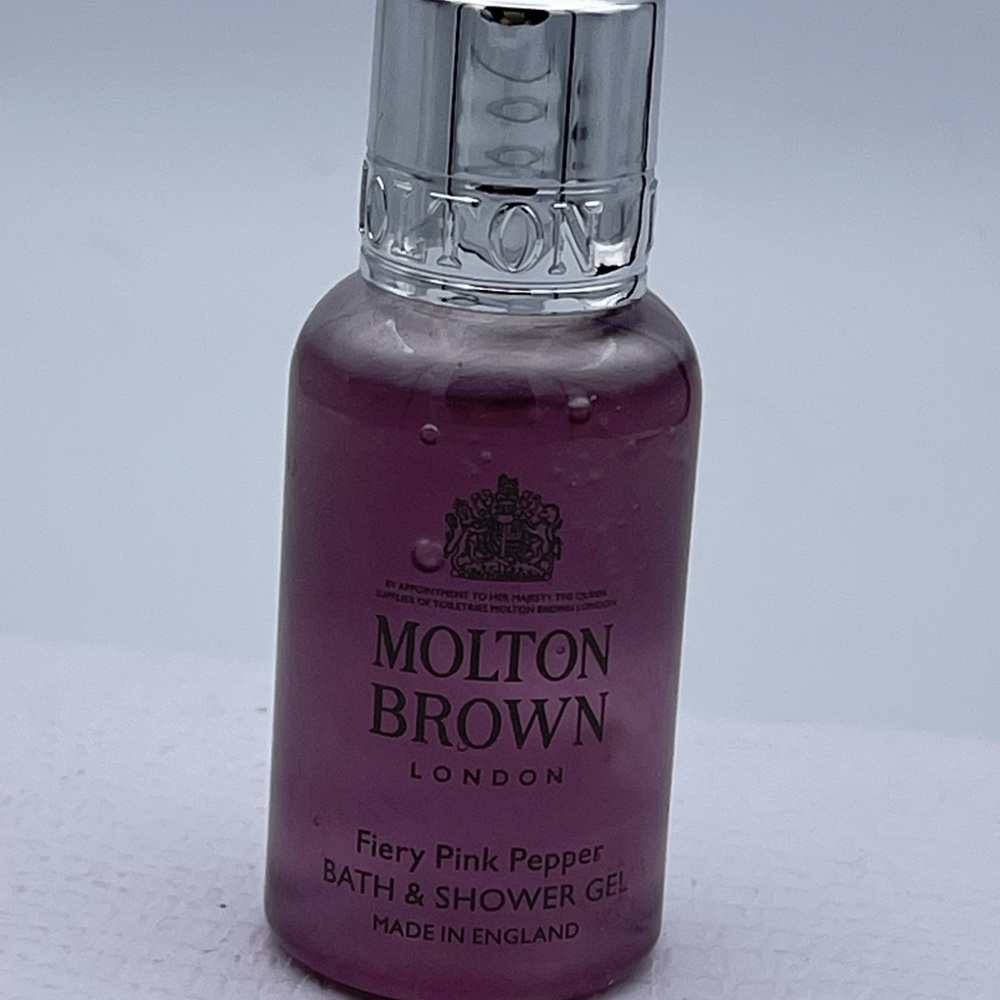 Molton Brown England Bath Shower Gel 1 oz Fiery Pink Pepper